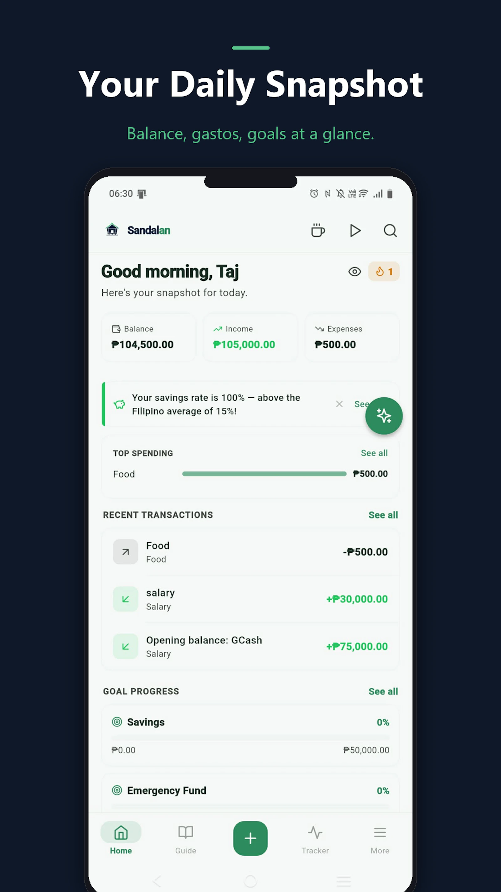 Sandalan screenshot 4