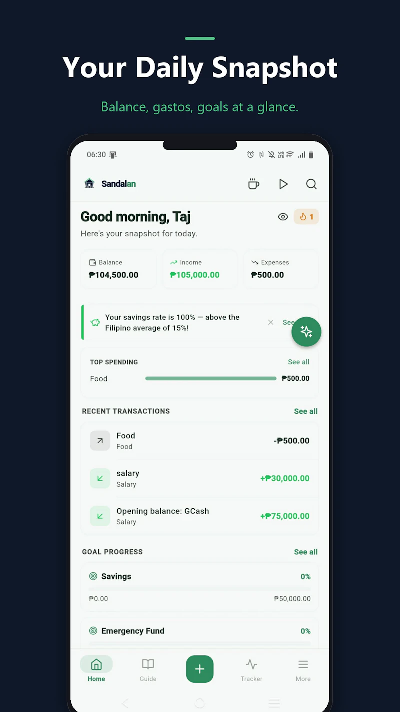Sandalan screenshot 4