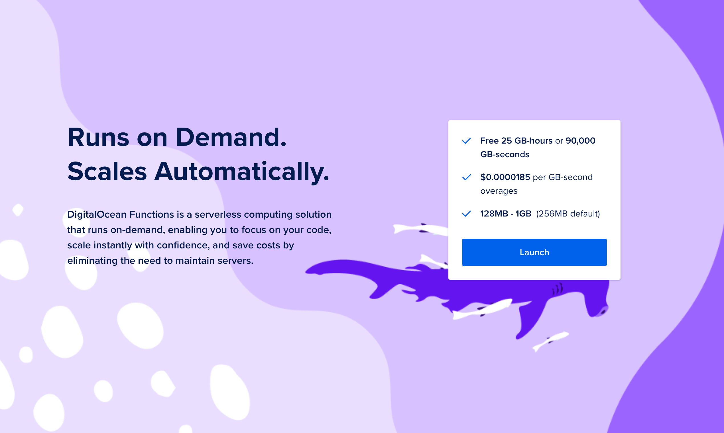 ฟังก์ชั่น DigitalOcean - เรียกใช้ฟังก์ชั่นตามความต้องการสเกลโดยอัตโนมัติ media 2