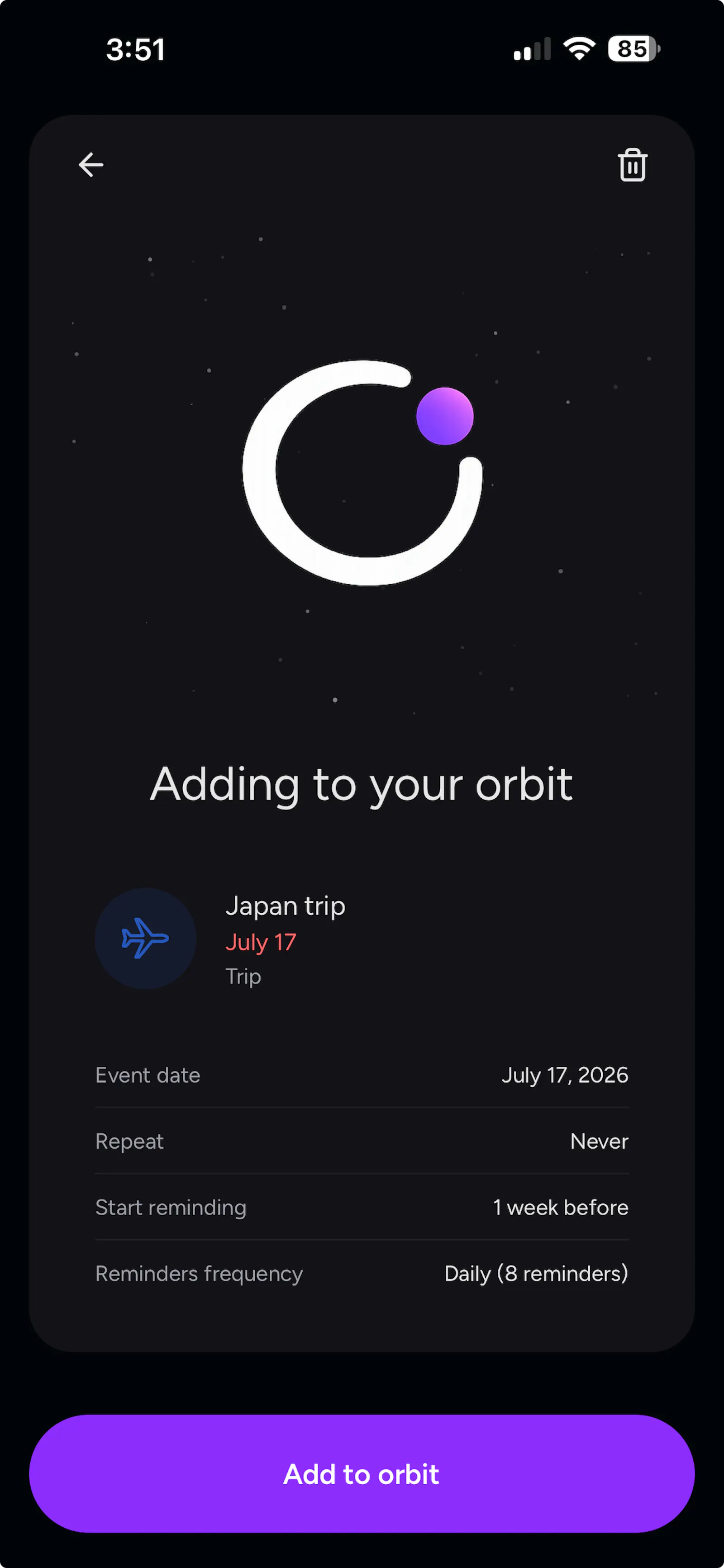 Orbit screenshot 5