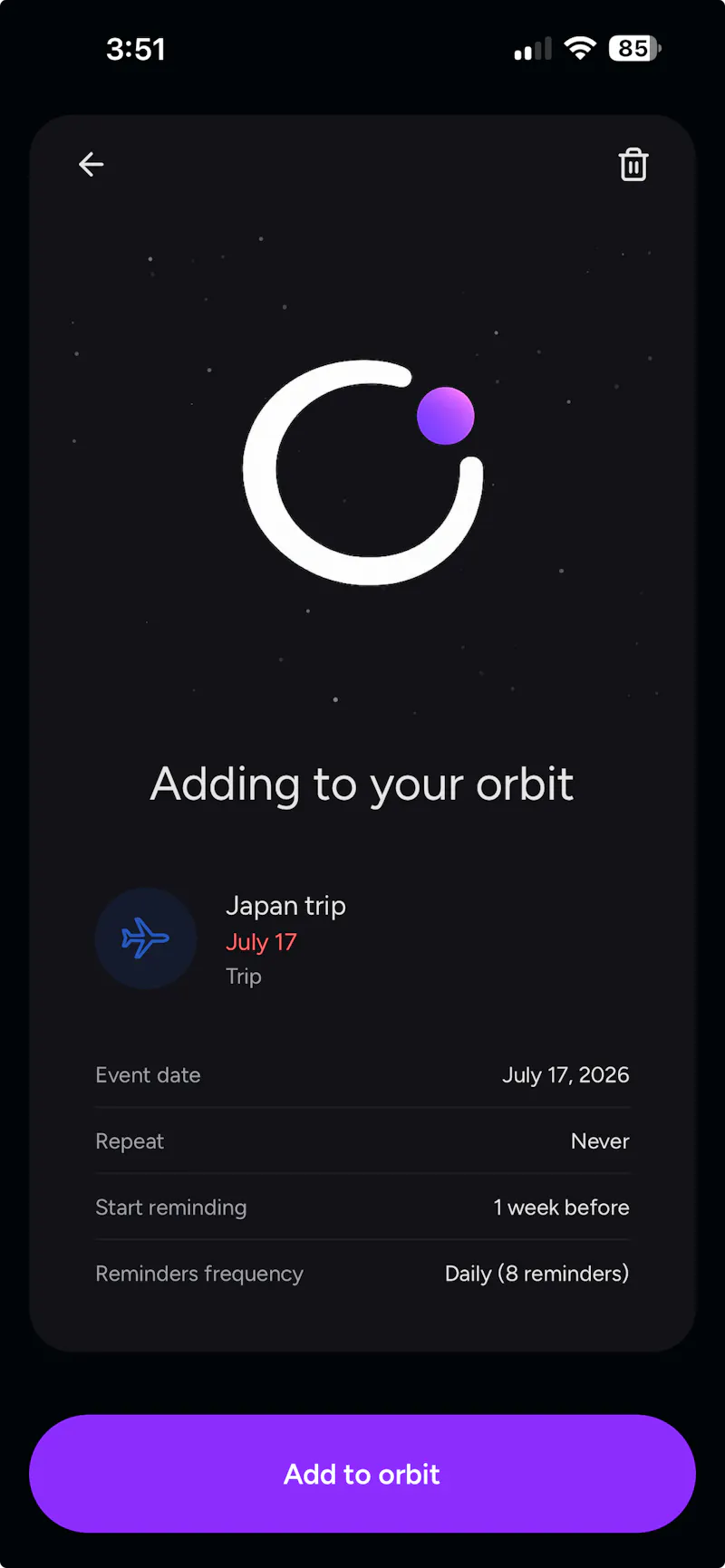 Orbit screenshot 5