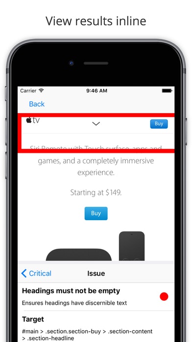 Mobile Web Accessibility Checker gallery image