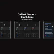 Notion - TwitterX Planner + Growth Guide gallery image
