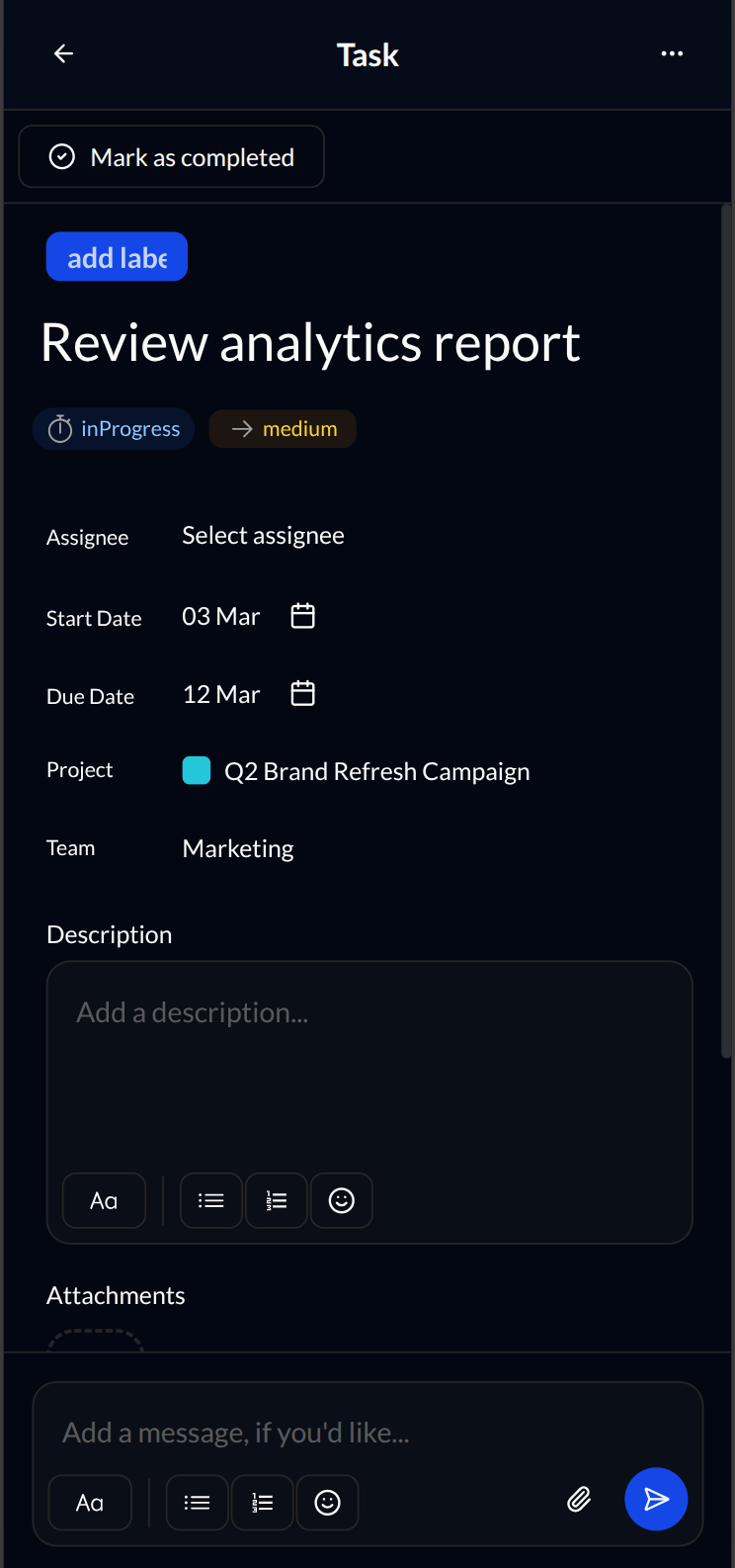 OneCamp gallery image