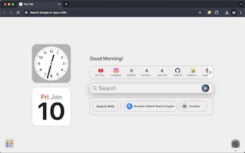 Mac New Tab gallery image