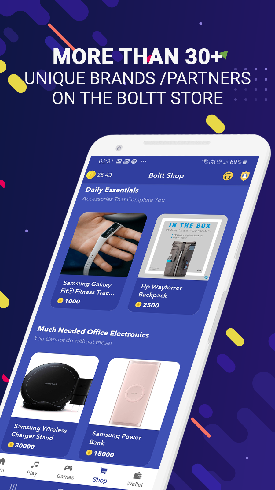 Boltt Play - Music,Videos,Games,Rewards gallery image
