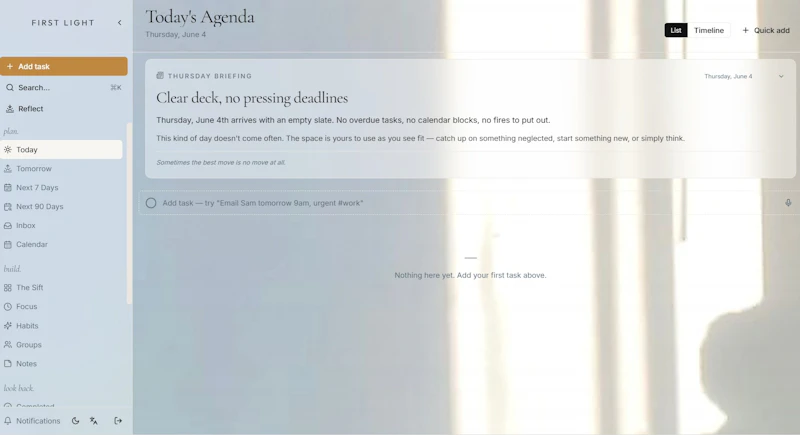 First Light screenshot 2