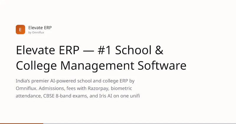 Elevate ERP screenshot 1