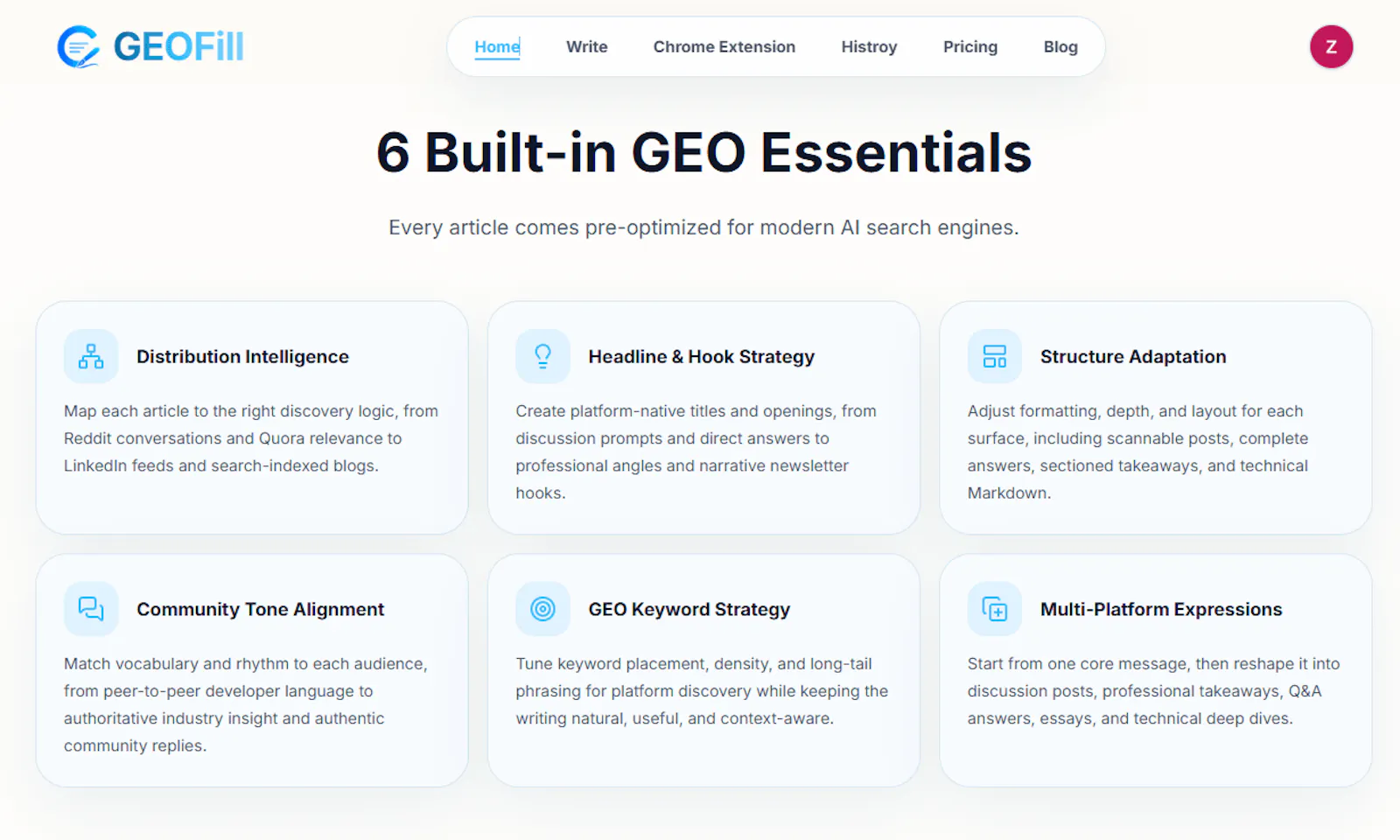 GEOFill screenshot 1