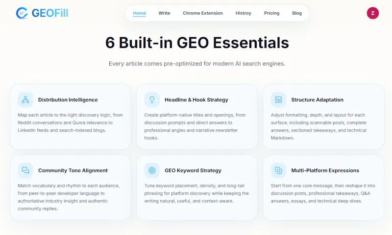 GEOFill screenshot 1