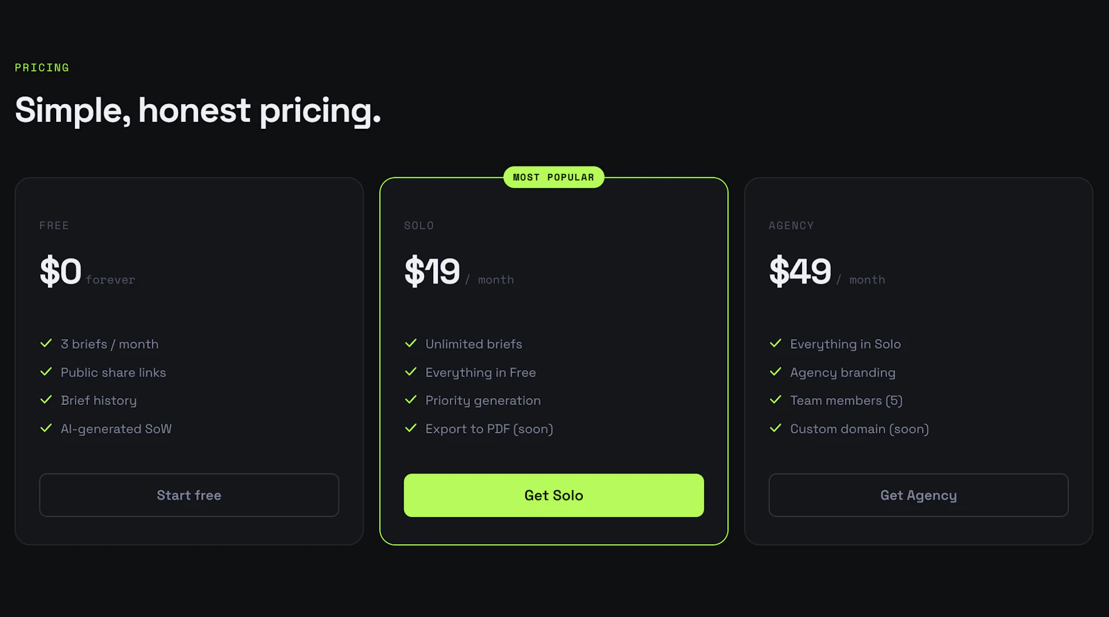 SowFast — Scope of Work Generator screenshot 3