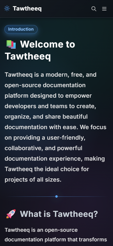 Tawtheeq - Erstellen Sie moderne Dokumente - schnelle, mehrsprachige und Open Source Medien 2