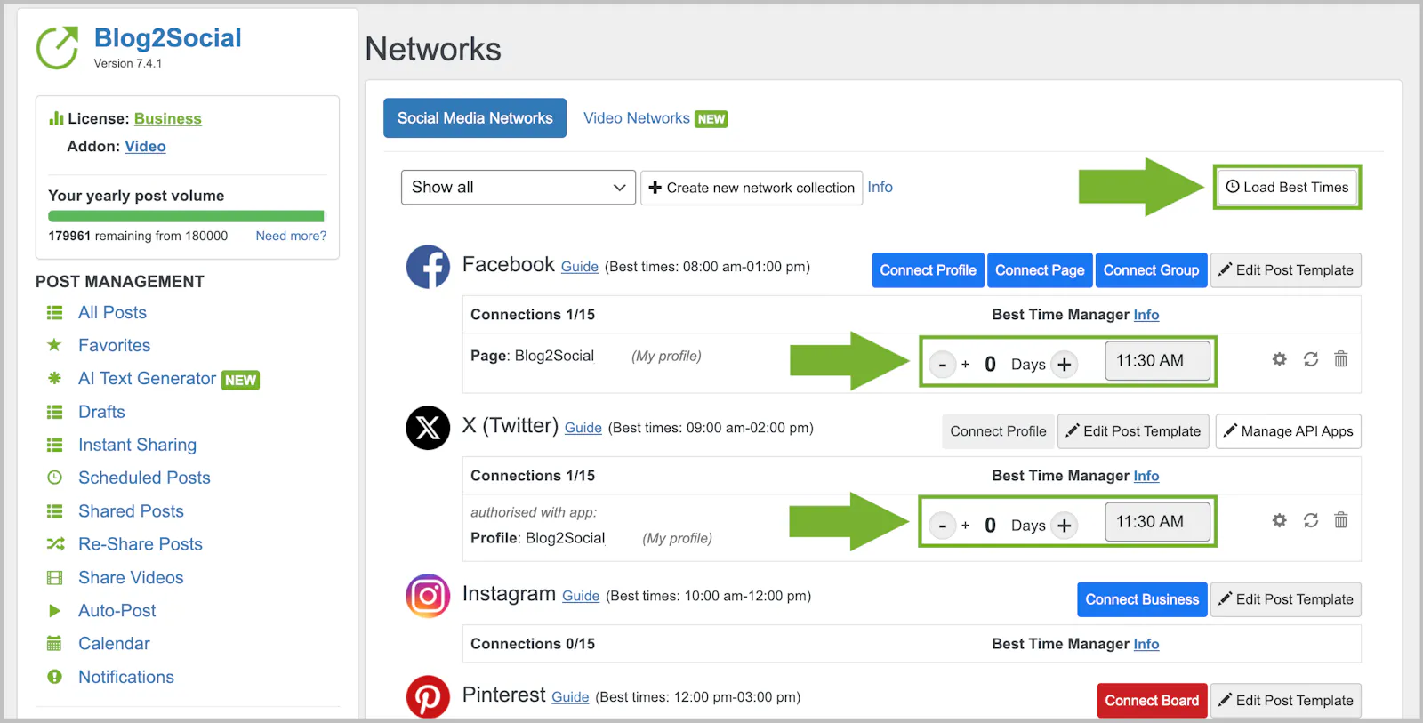 Blog2Social screenshot 4