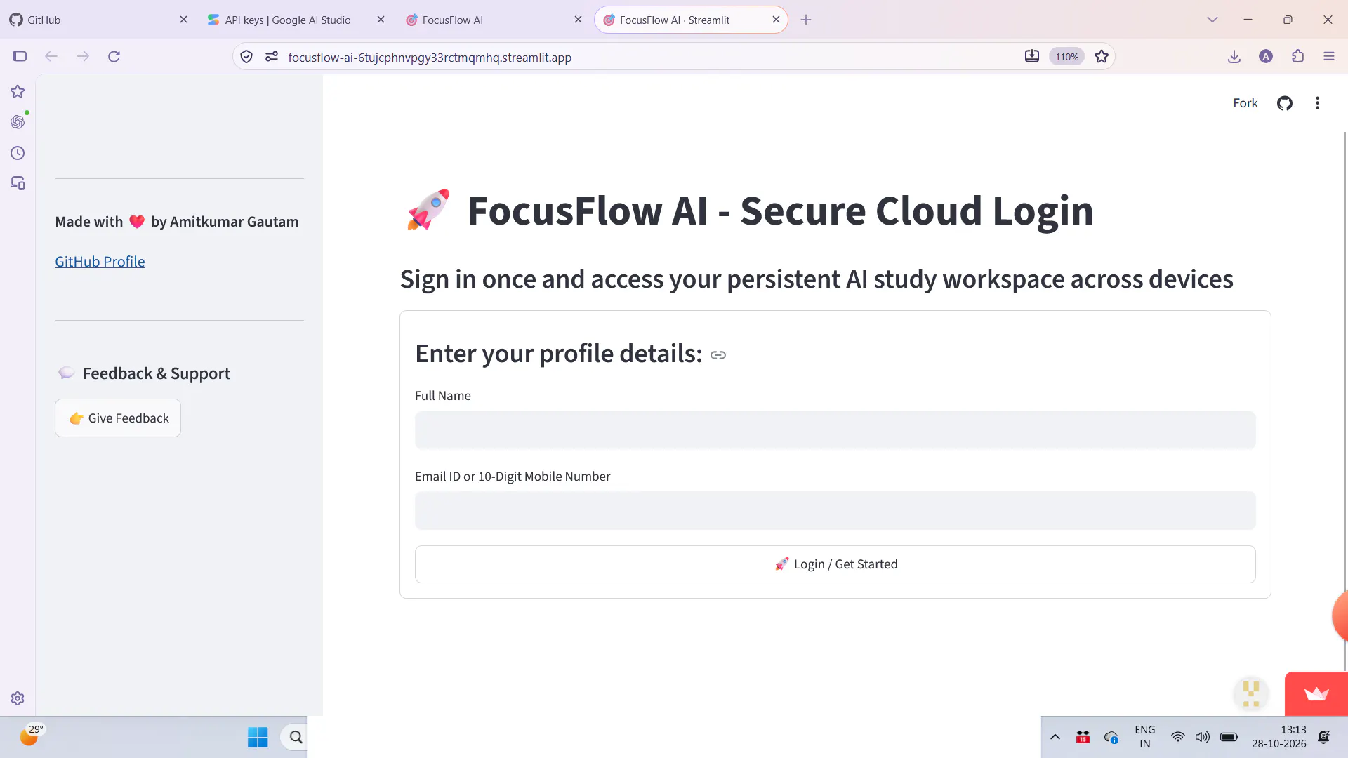 FocusFlow AI gallery image