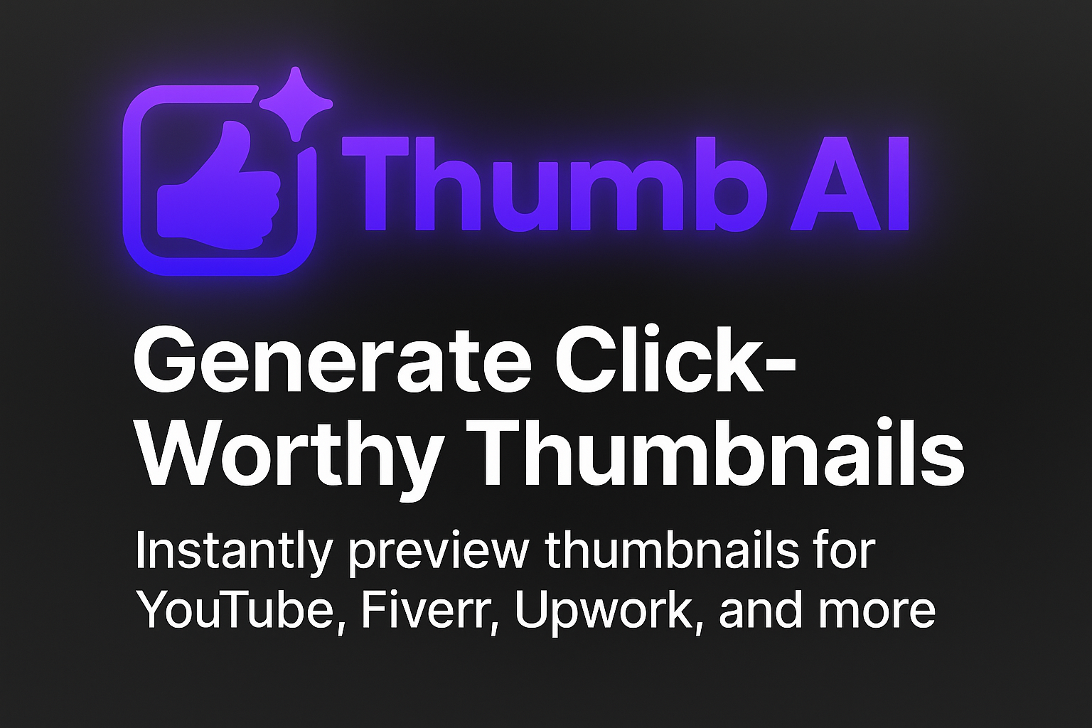Thumb.onl: AI Thumbnails for Creators gallery image
