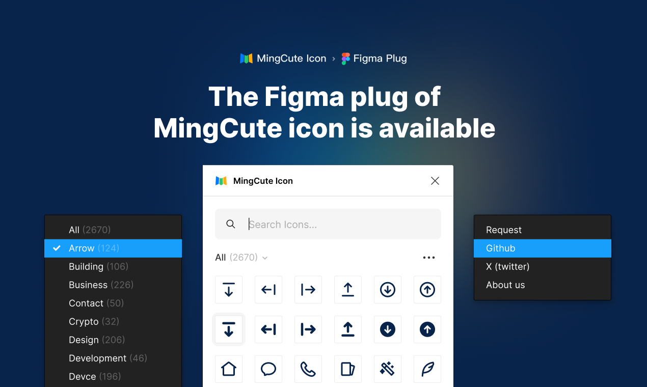 MingcuTe simgesinin figma fişi medya 2