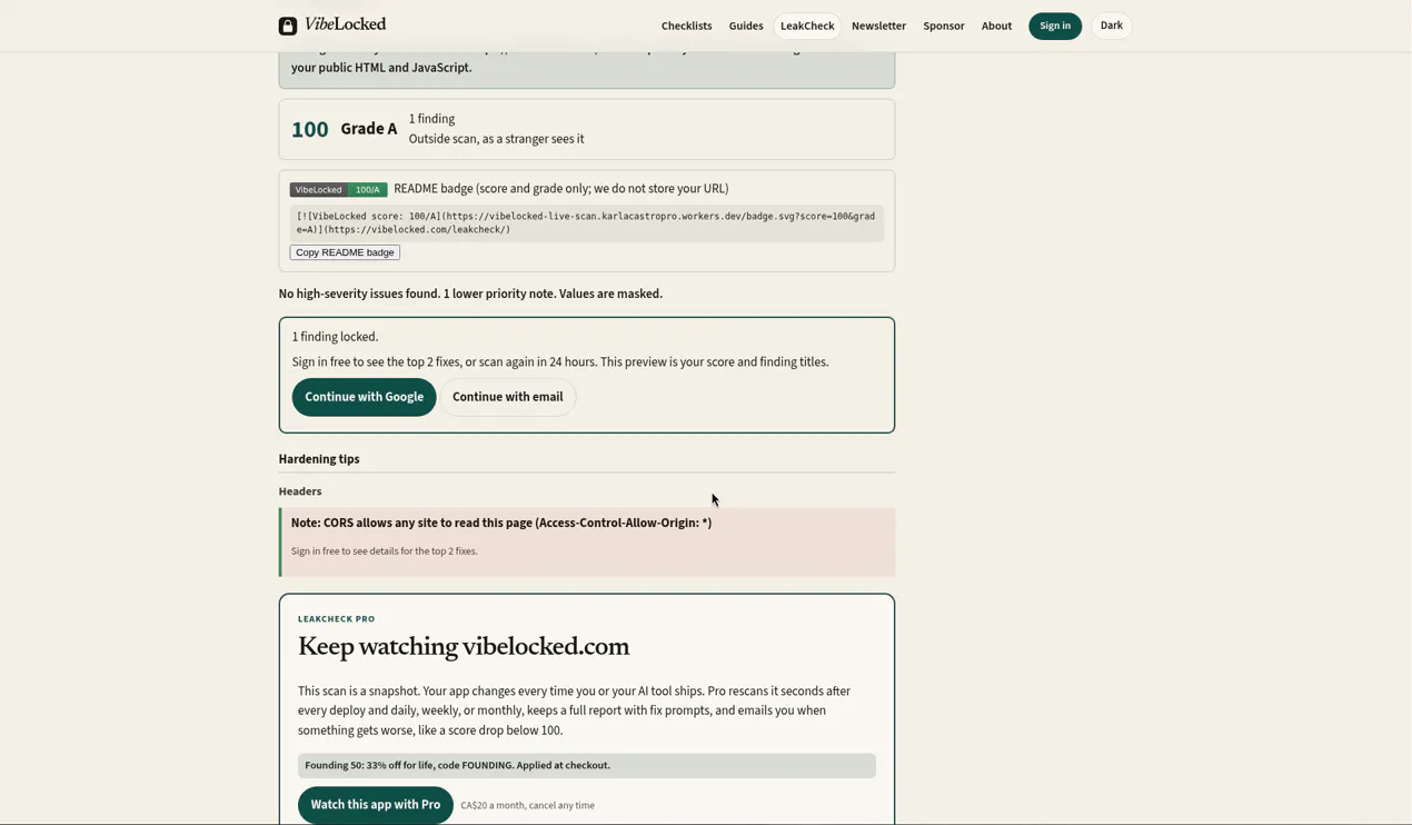 VibeLocked LeakCheck gallery image