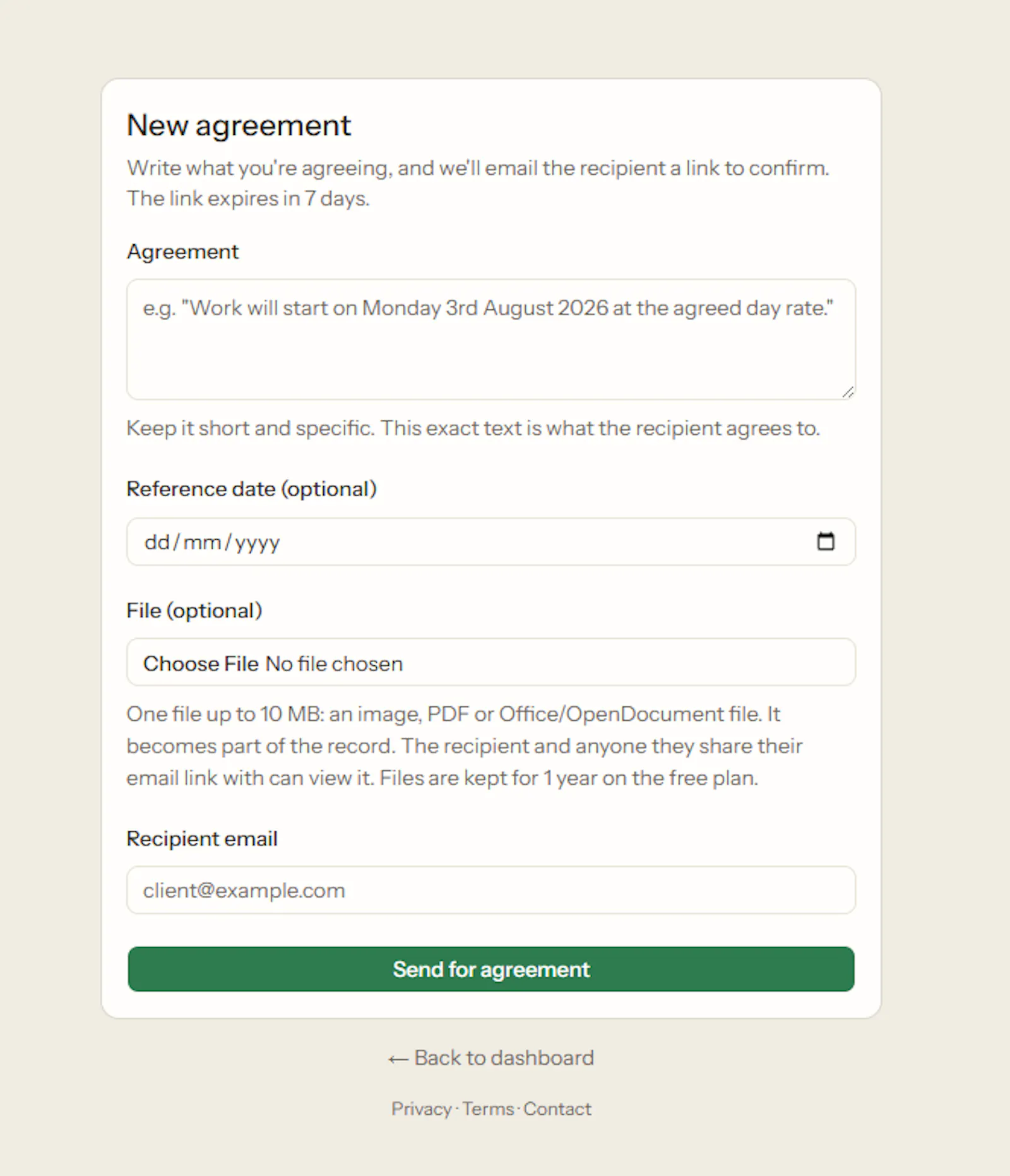 InWriting screenshot 2