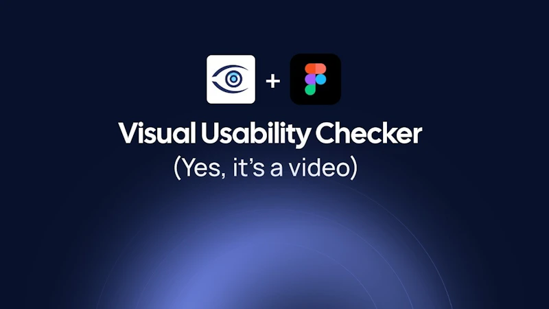 Visual Usability Checker screenshot 1 (video preview)