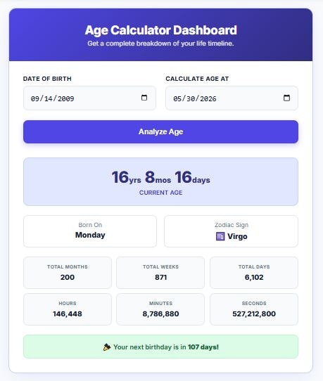 Age Calculator gallery image