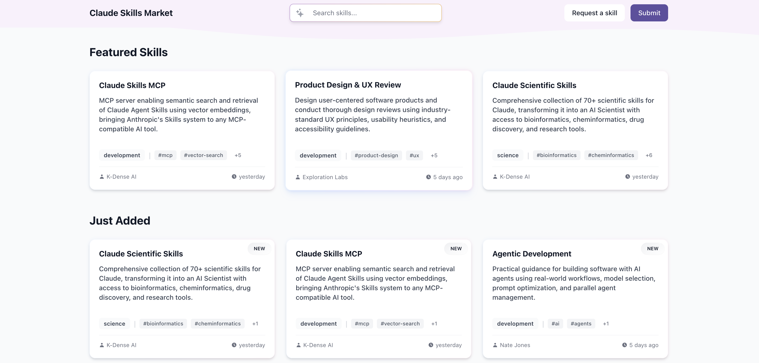 Claude Skills Market gallery image