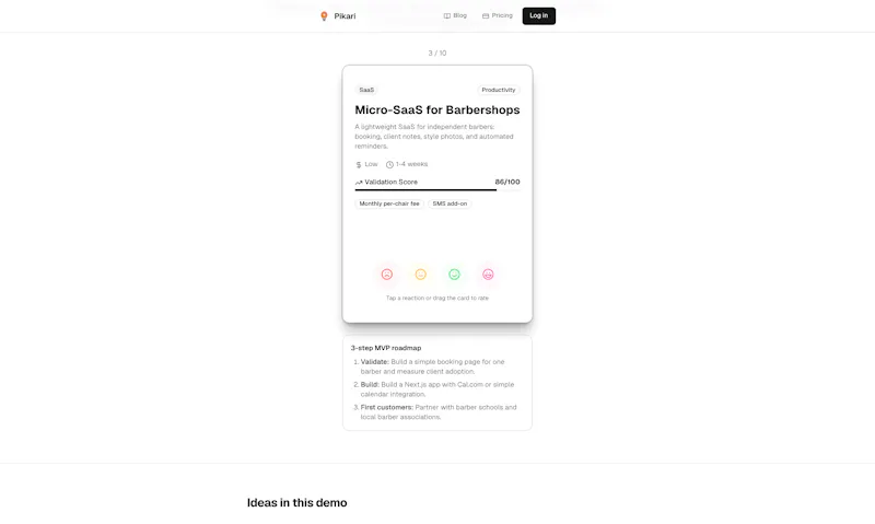 Pikari screenshot 5