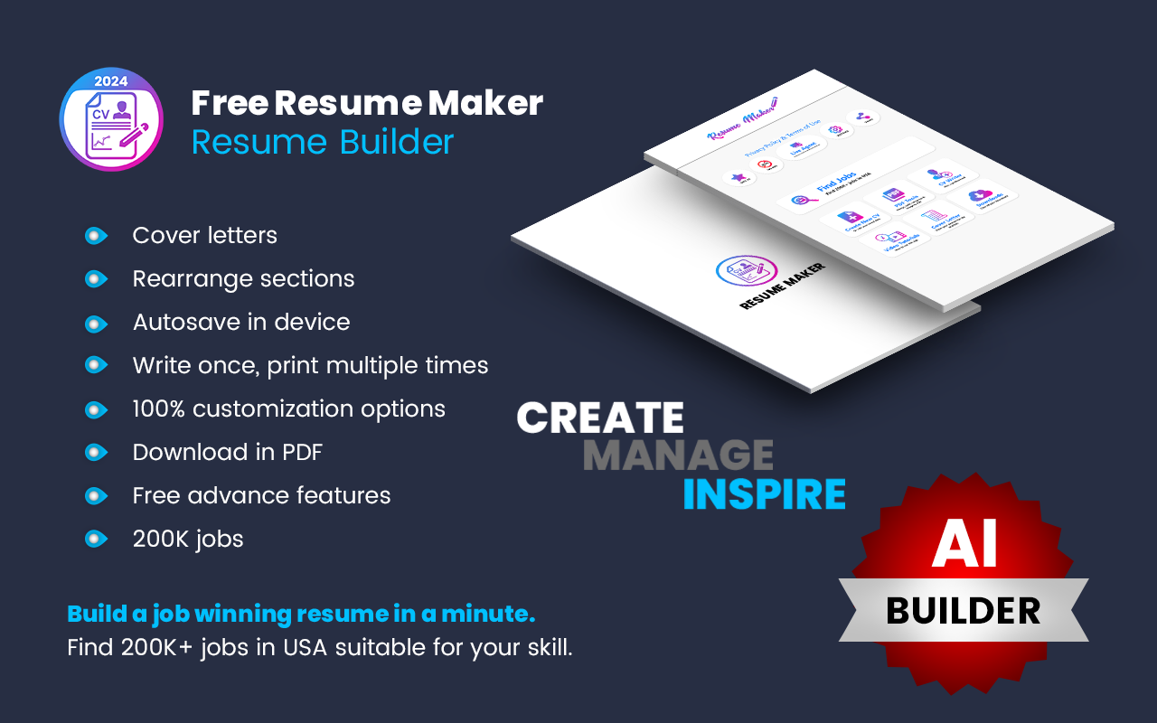 Pro Resume Builder & CV Maker media 2