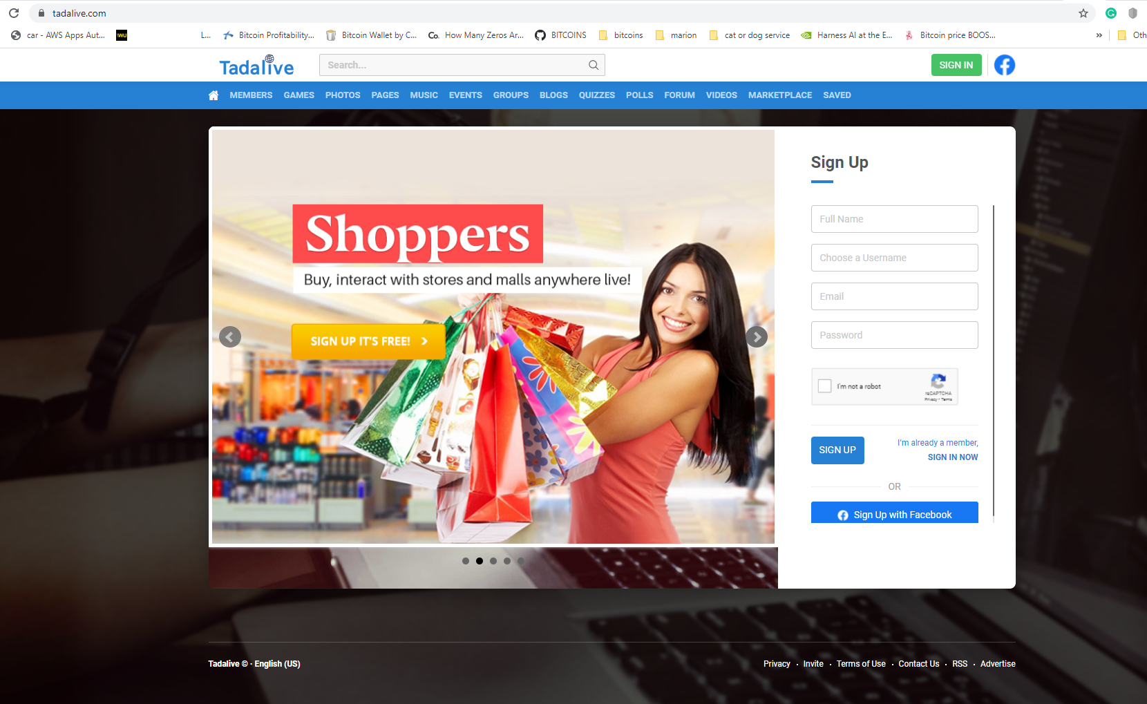 Тадаливная платформа - Платформа социальных сетей без цензуры. медиа 6