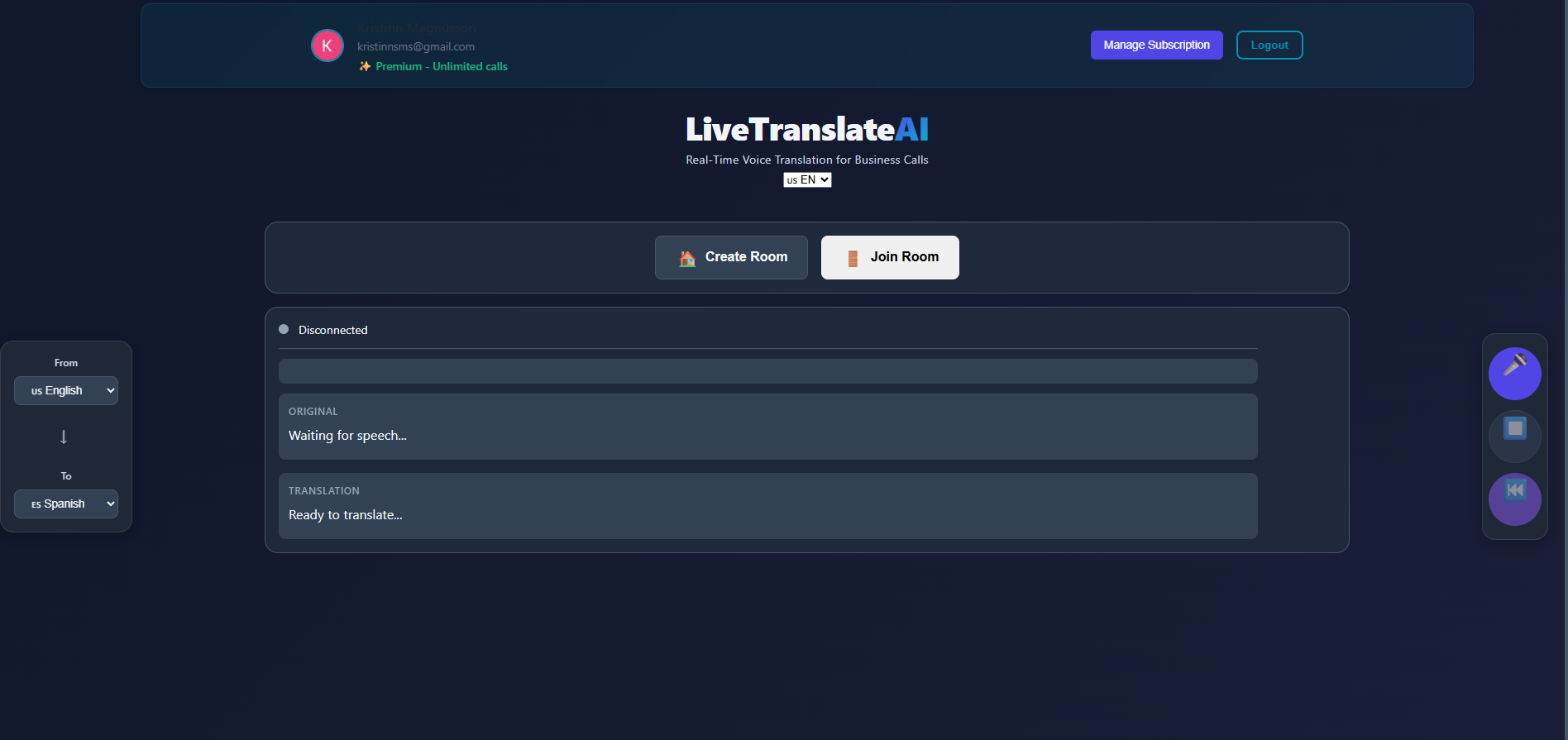 Live Translate Ai gallery image
