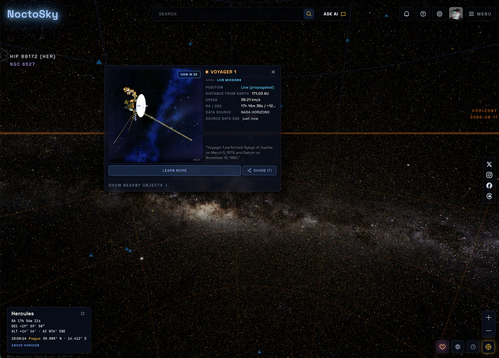 NoctoSky screenshot 3