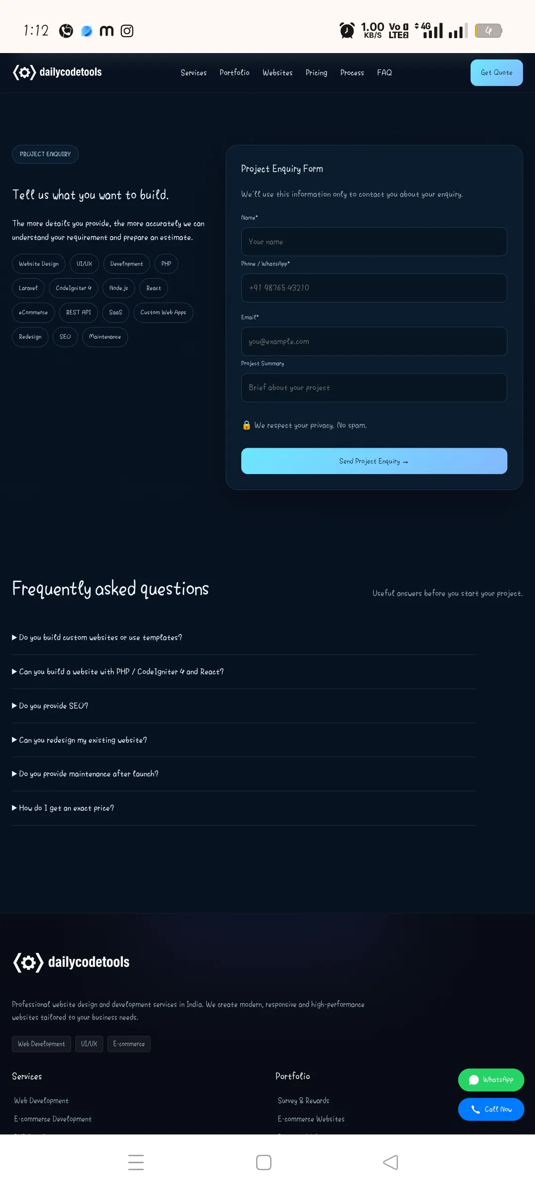 DailyCodeTools Web Development