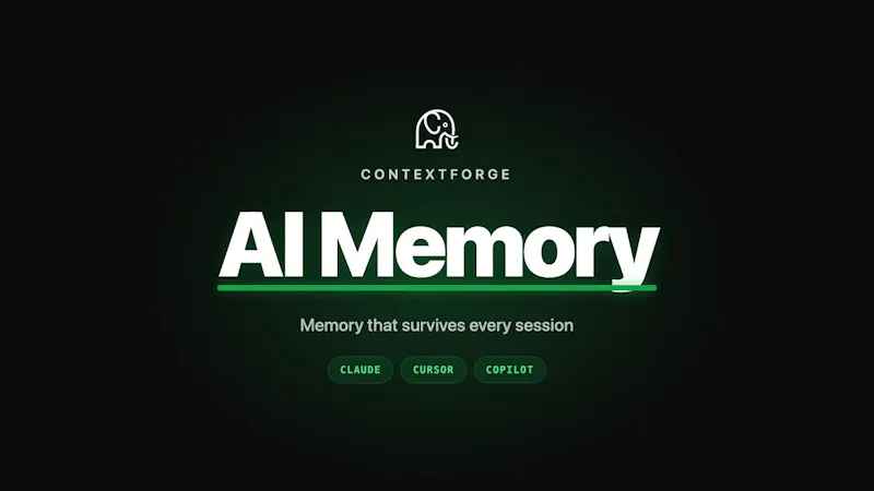 ContextForge Memory screenshot 1 (video preview)