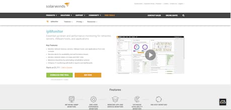 SolarWinds ipMonitor gallery image