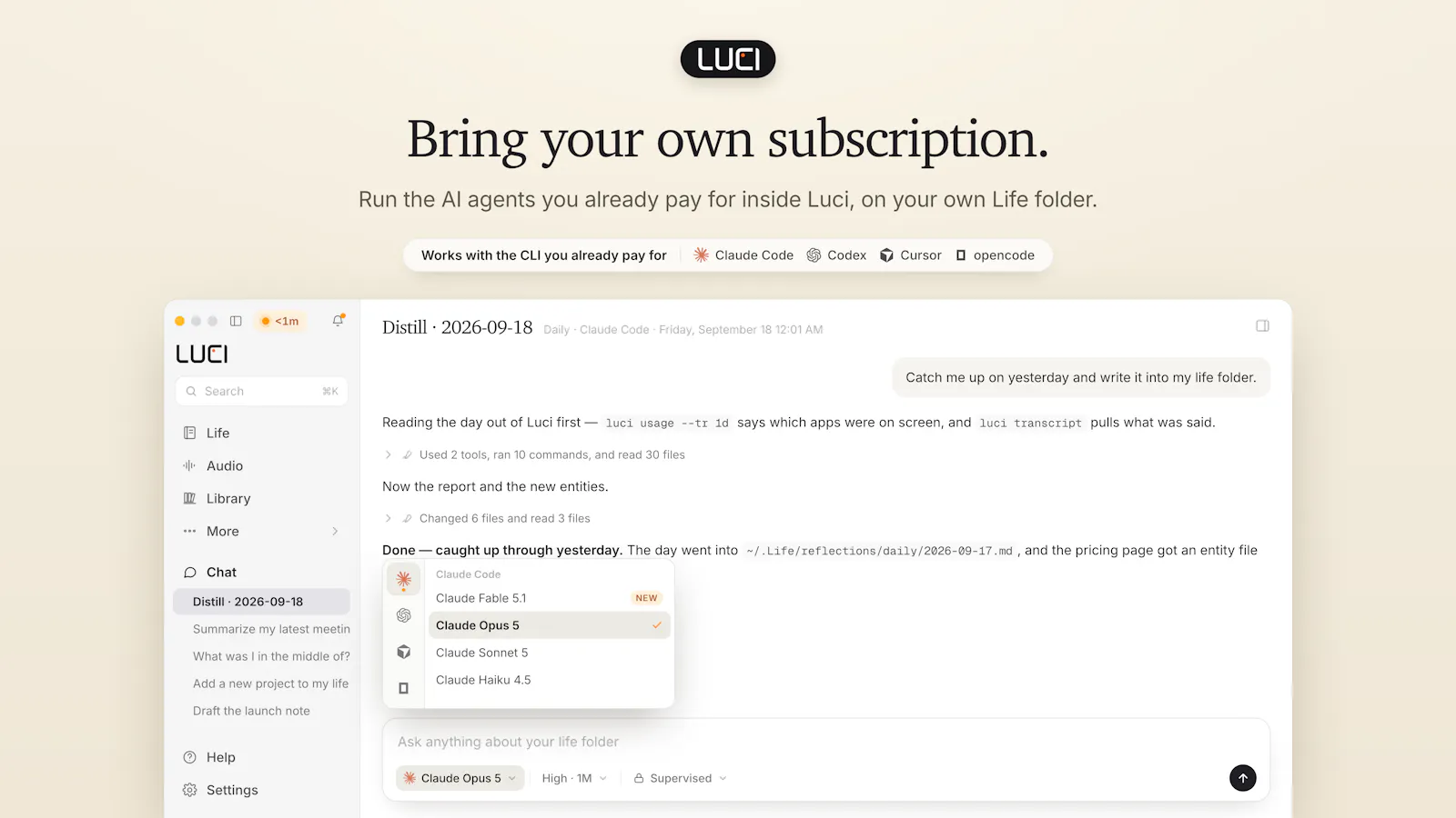 LUCI Desktop screenshot 6