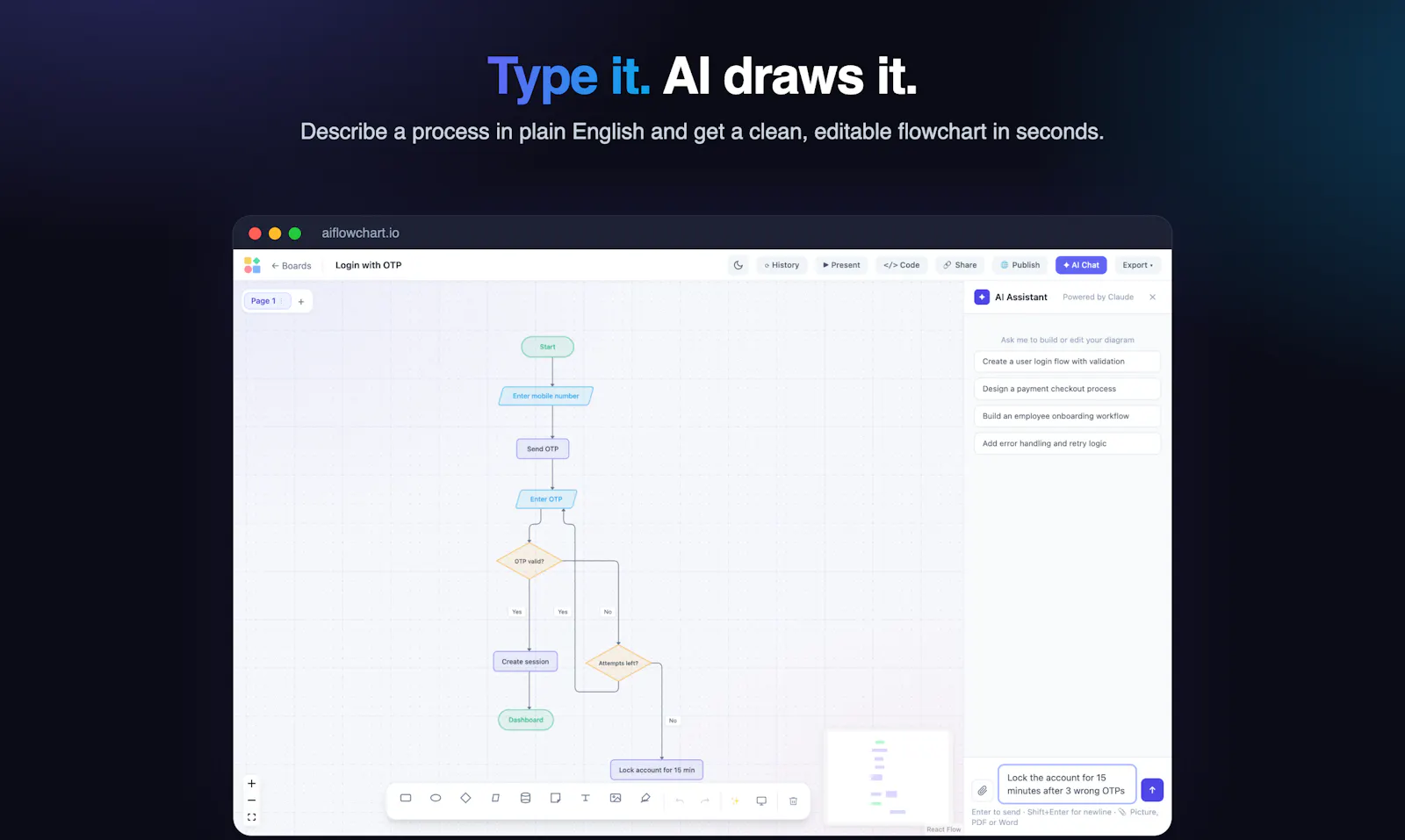 AI Flowchart 2.0 screenshot 3