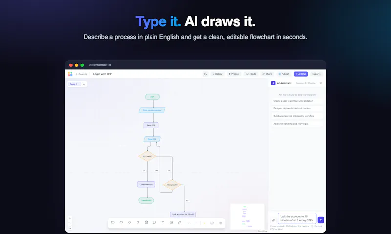 AI Flowchart 2.0 screenshot 3