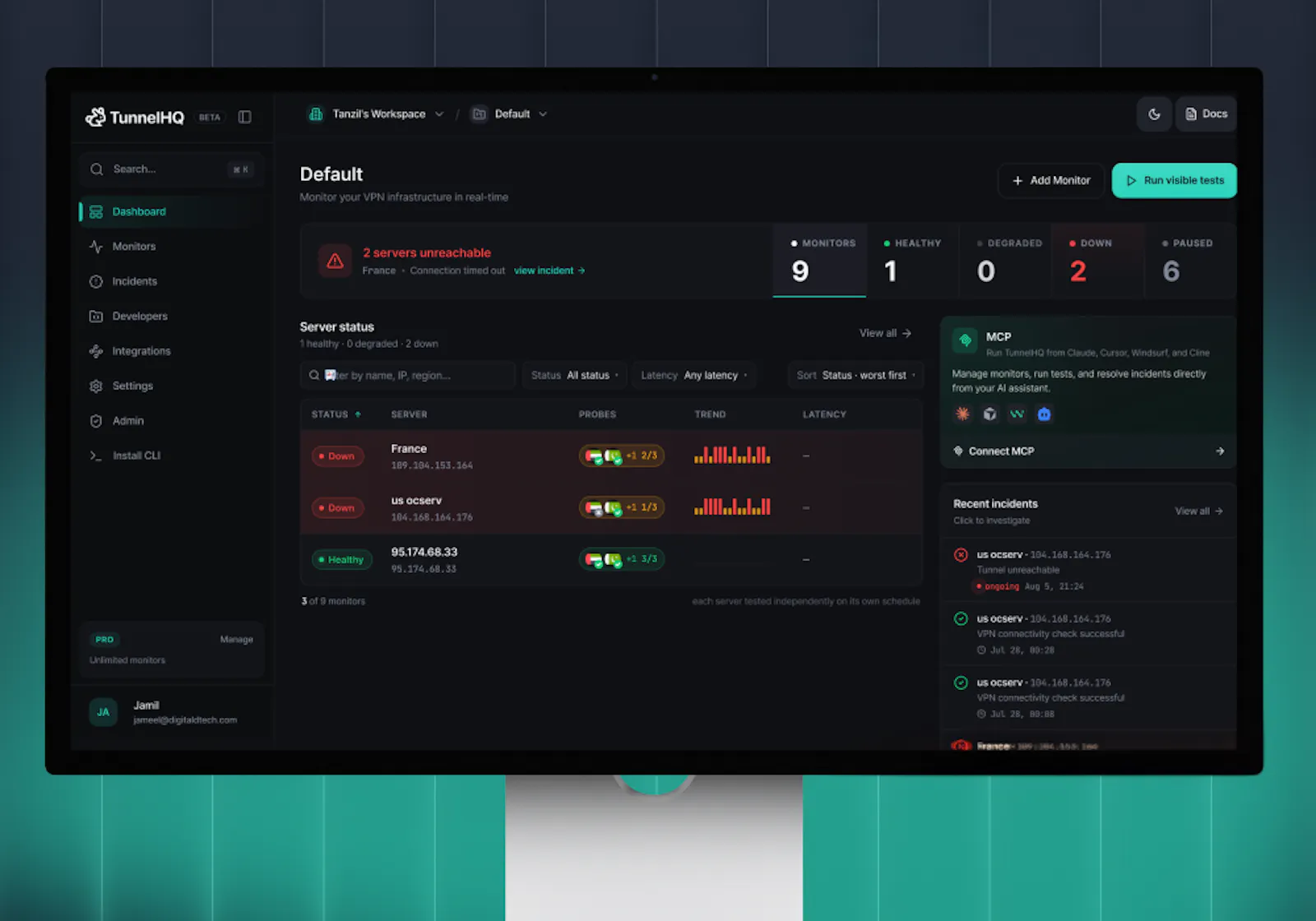 TunnelHQ screenshot 5
