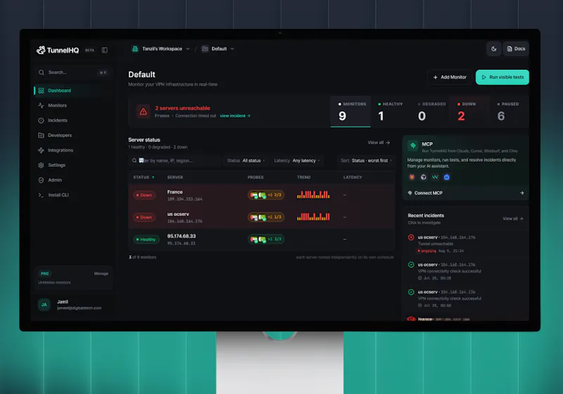 TunnelHQ screenshot 5