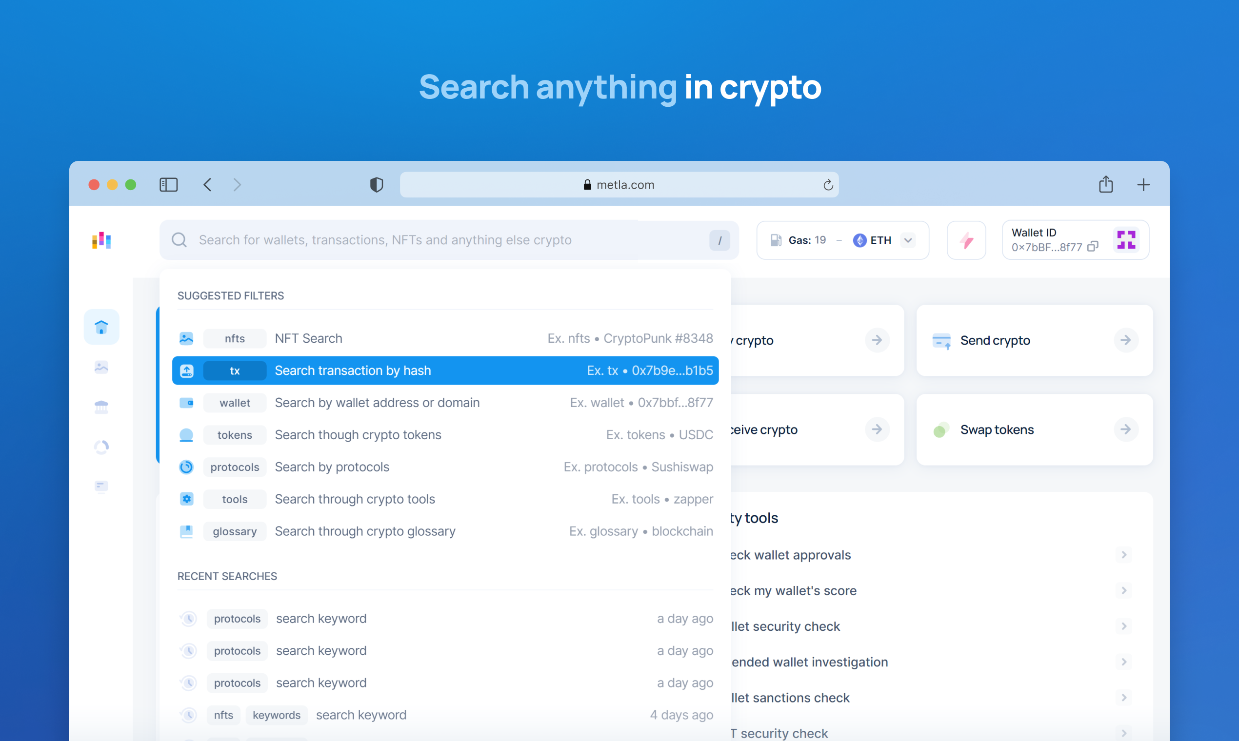 메타 마스크에 대한 암호화 알림 - Crypto & NFT 트랜잭션에 대한 전보 및 이메일 알림 미디어 12