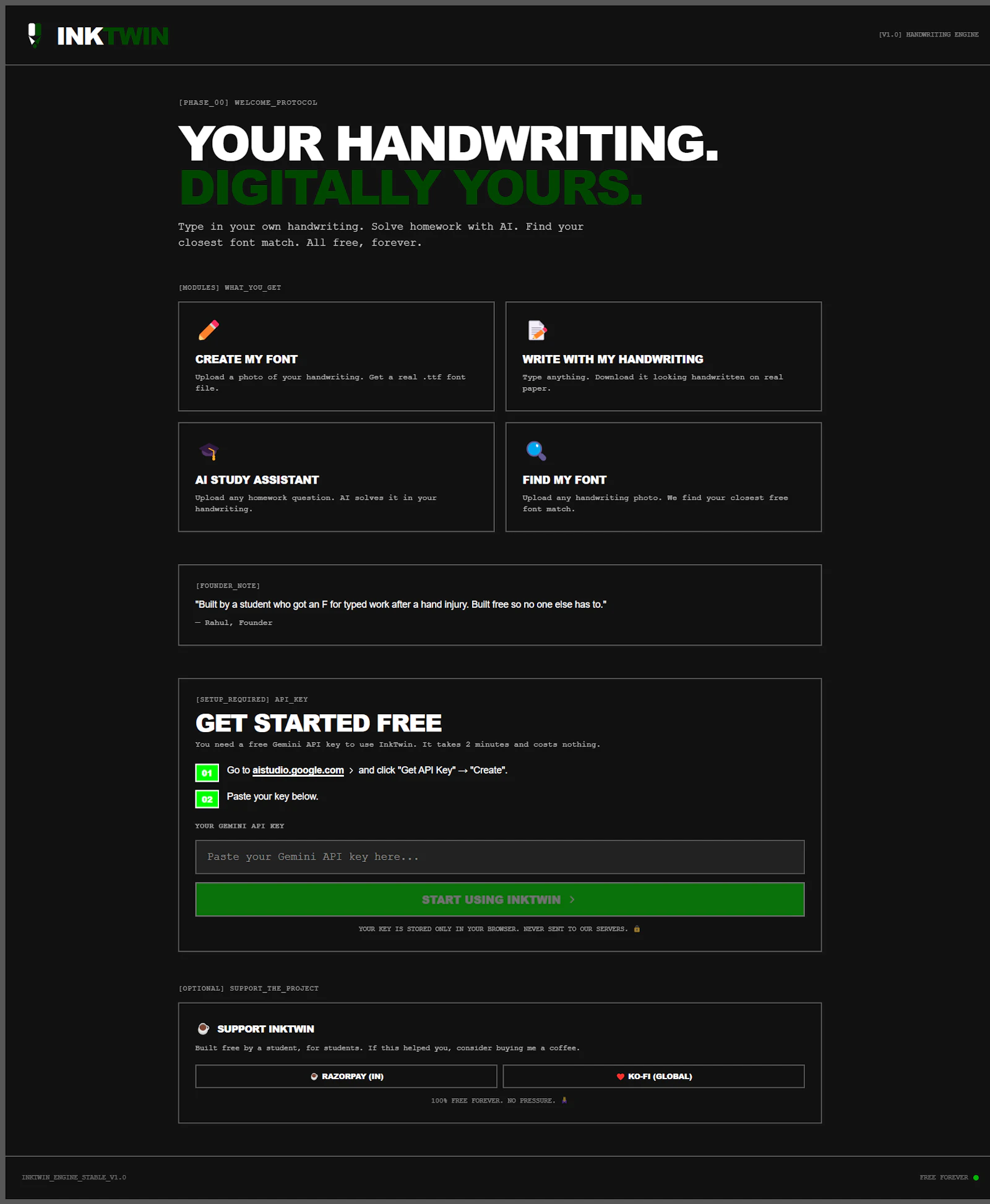 InkTwin Your Handwriting Digitally Yours screenshot 2