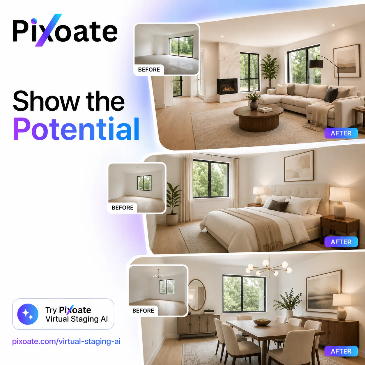 Virtual Staging AI gallery image