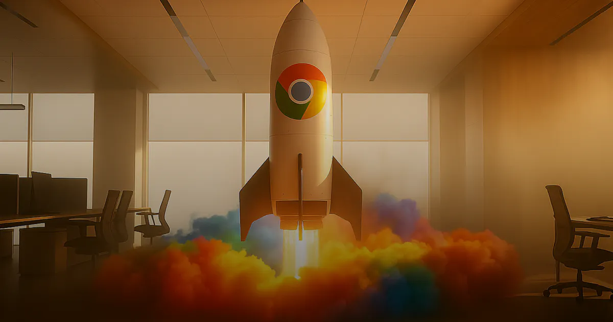 Google Chrome with AI