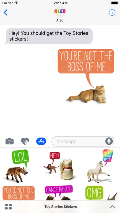 Toy Stories iMessage Stickers gallery image