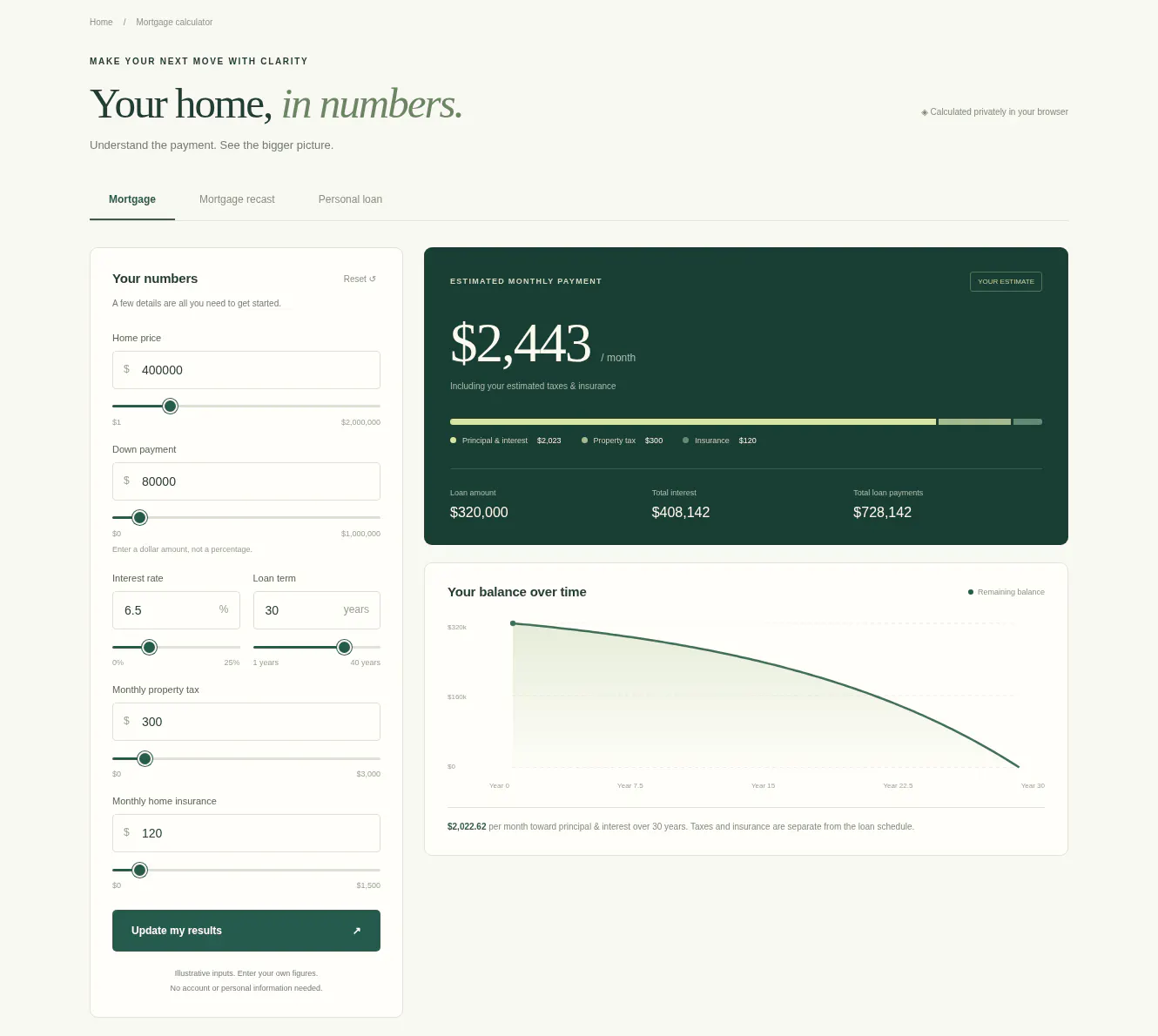 Mortgage Calculator gallery image