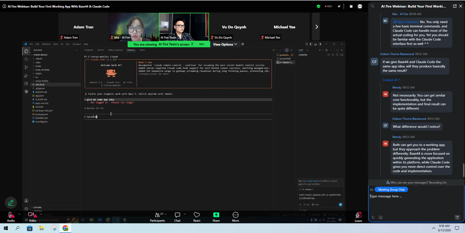Build Real App with Base44 & Claude Code gallery image
