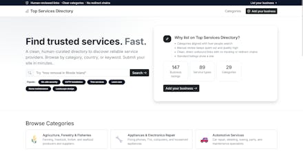 Top Services Directory gallery image