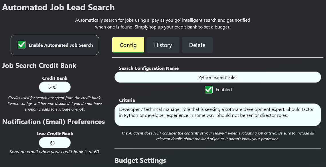 Heavy Resume™ - Interactive Resume and AI Agent Platform media 5
