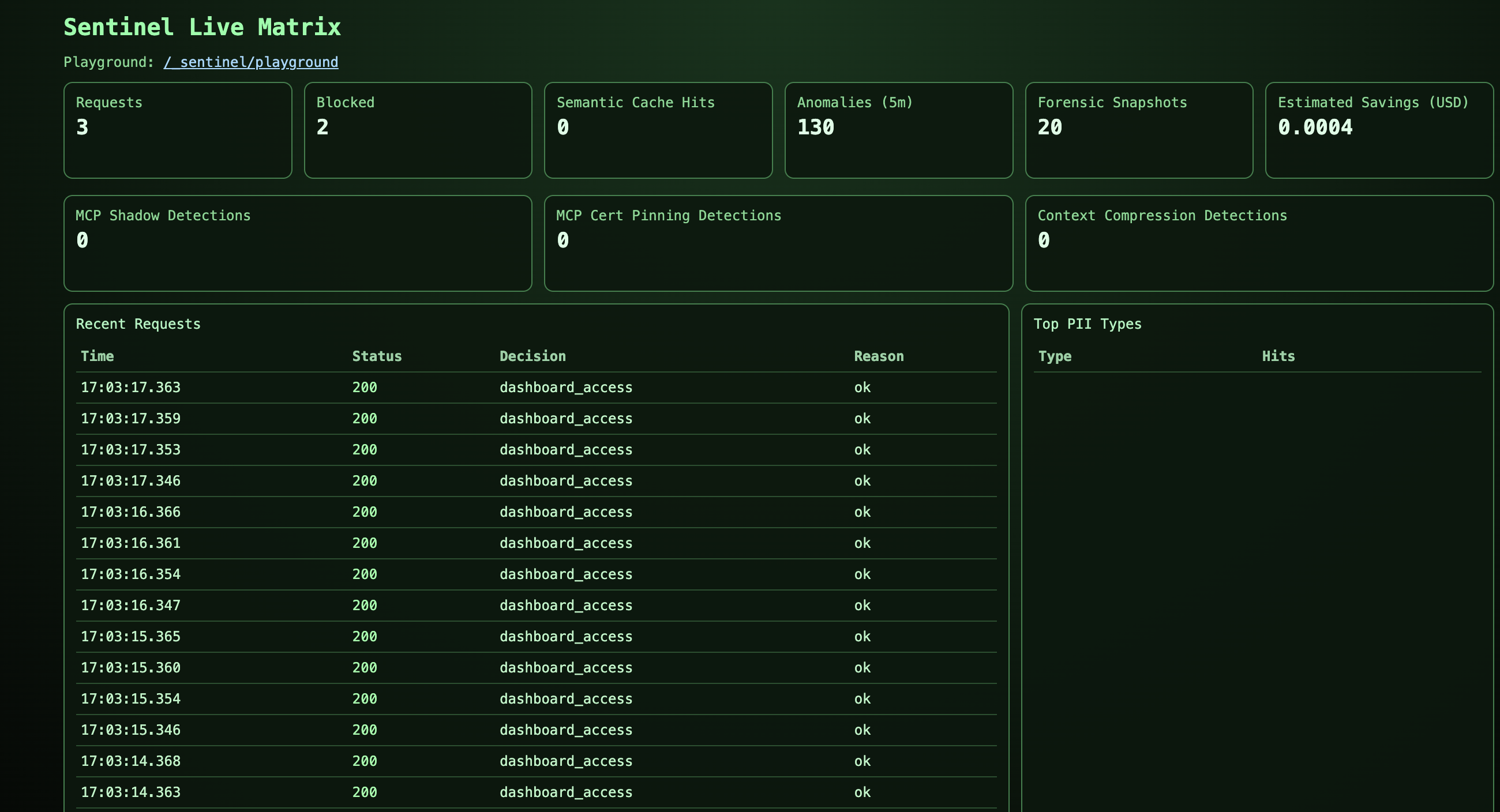 Sentinel Protocol - Screenshot 3 showing product features and functionality