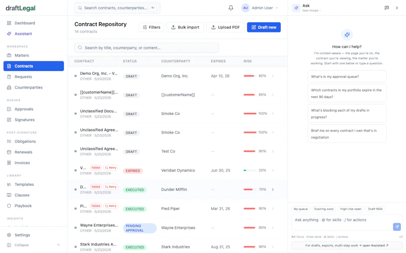 draftLegal screenshot 3