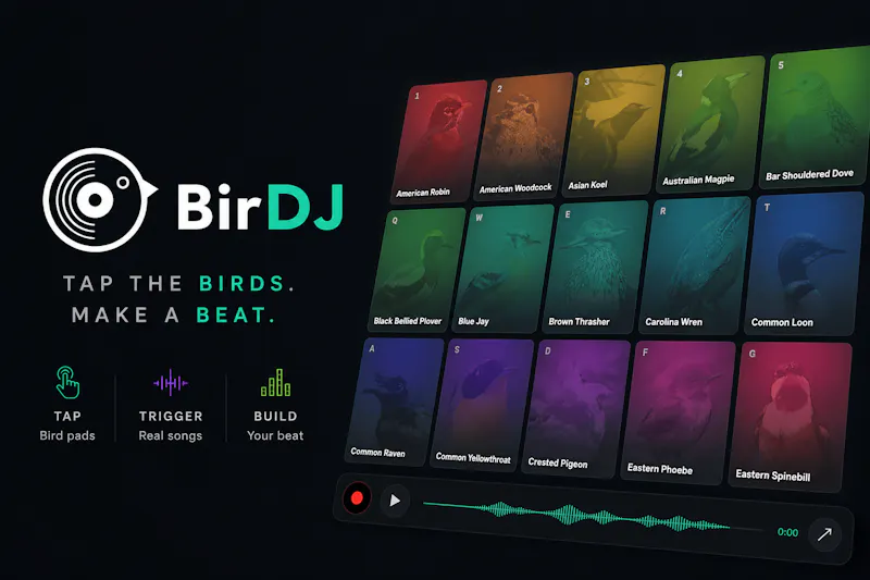 BirDJ screenshot 1